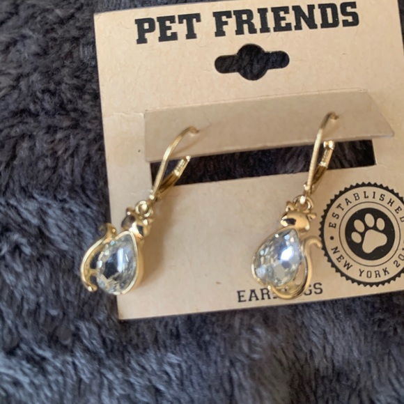 New cat earrings - Picture 2 of 3
